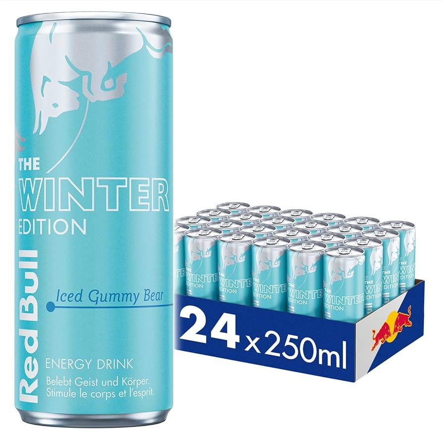 X24 Red Bull Iced Gummy Bear