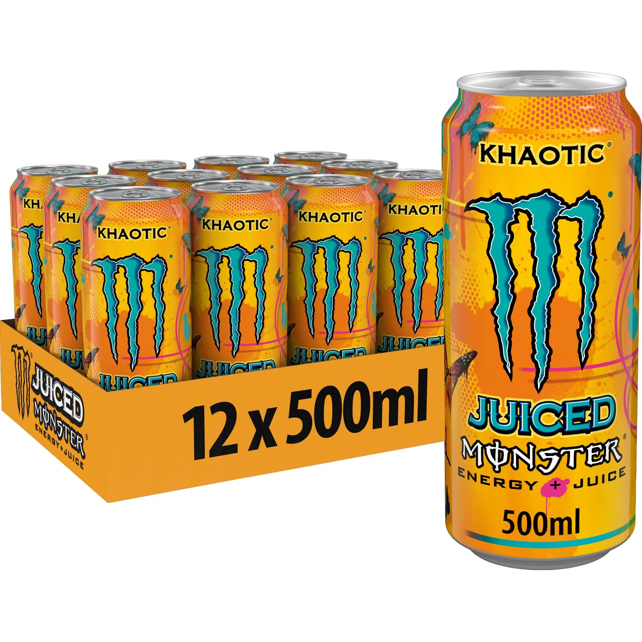 X12 Monster Khaotic Tropical Orange