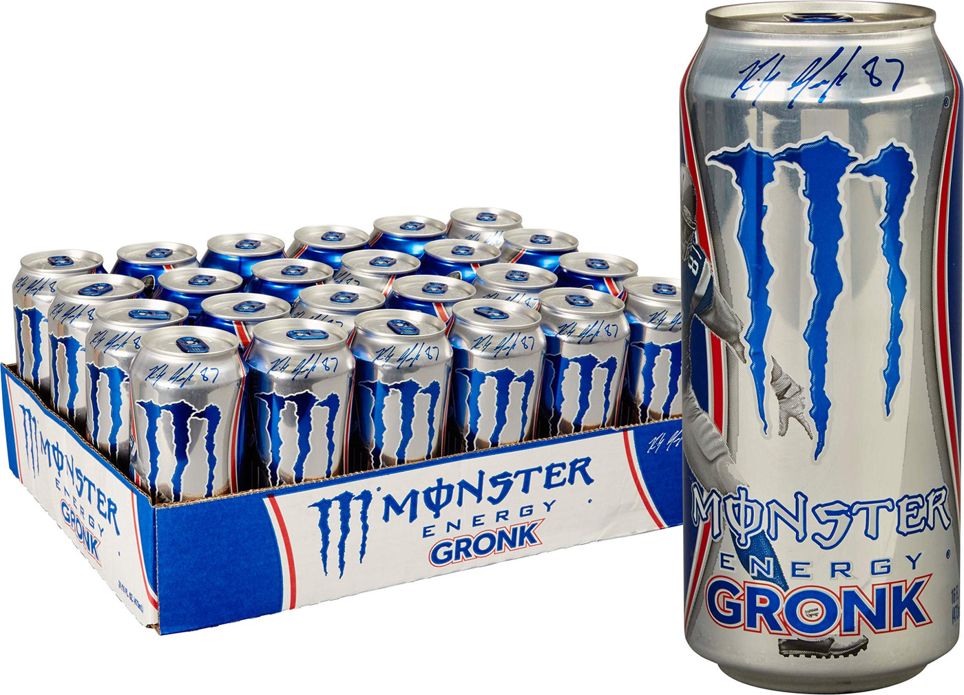 X24 Monster Energy GRONK 87 Silver