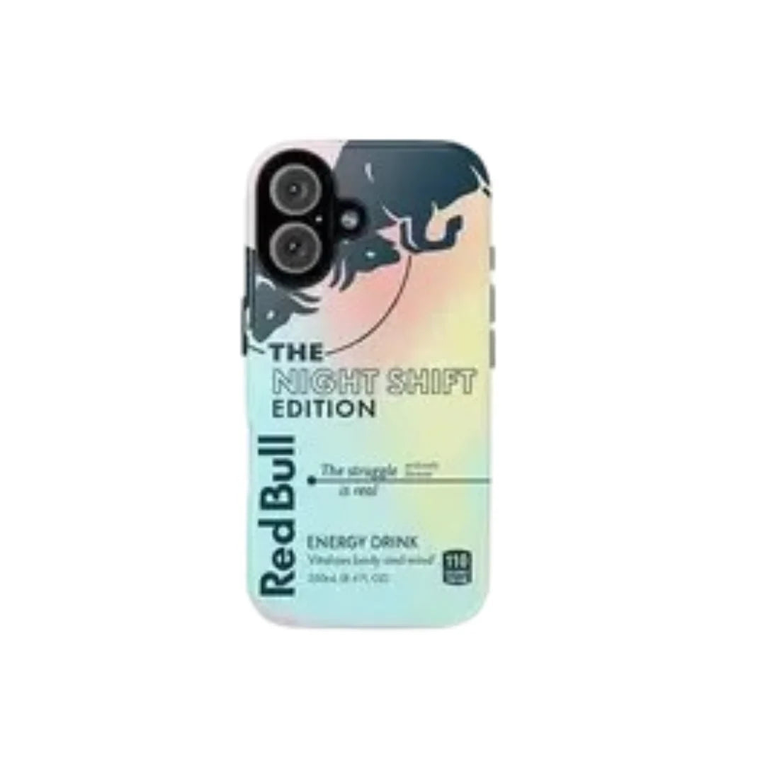 X10 Coque iPhone Red Bull THE NIGHT SHIFT WHITE EDITION