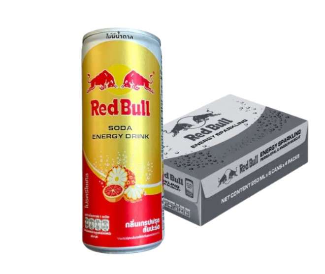 X24 Red Bull Grapefruit Pineapple