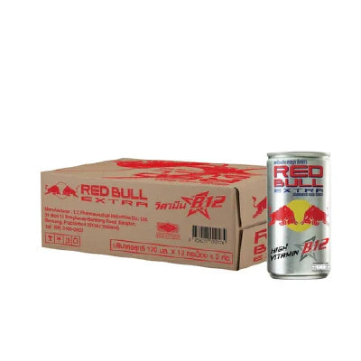 X24 Red Bull Extra Vitamin B12