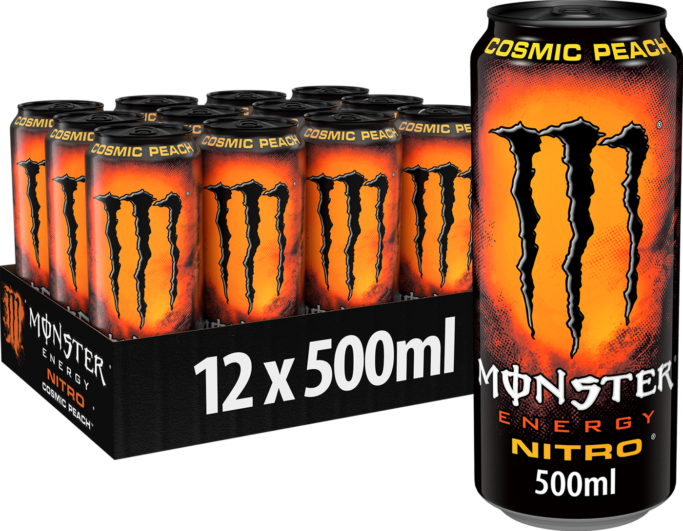X12 Monster Energy Nitro Cosmic Peach