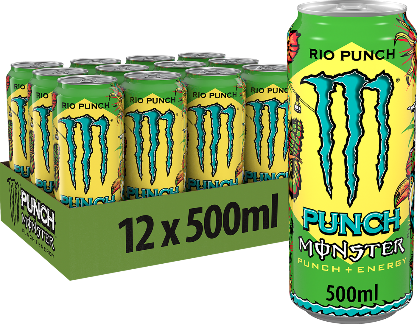 X12 Monster Energy Juice Rio Punch