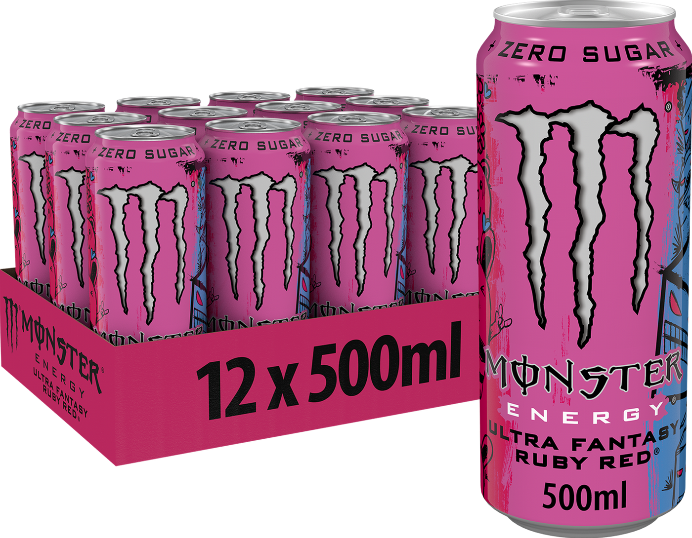 X12 Monster Ultra Fantasy Ruby Red