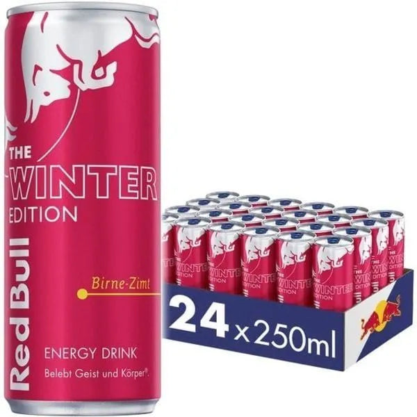 X24 Red Bull Poire Cannelle