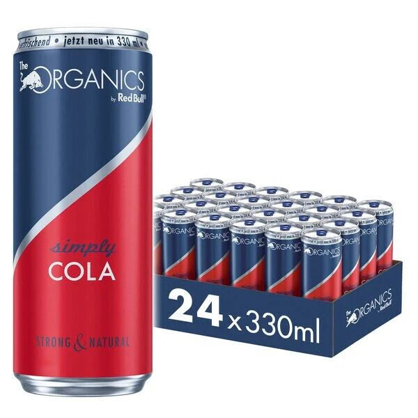 X24 Red Bull Organics Simply Cola