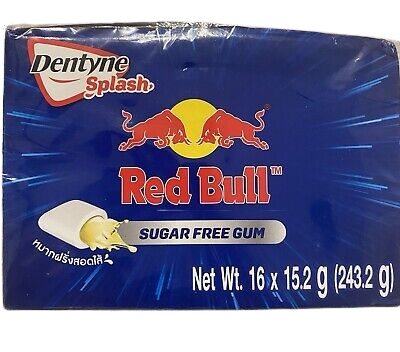 X16 Red Bull Dentyne Gum